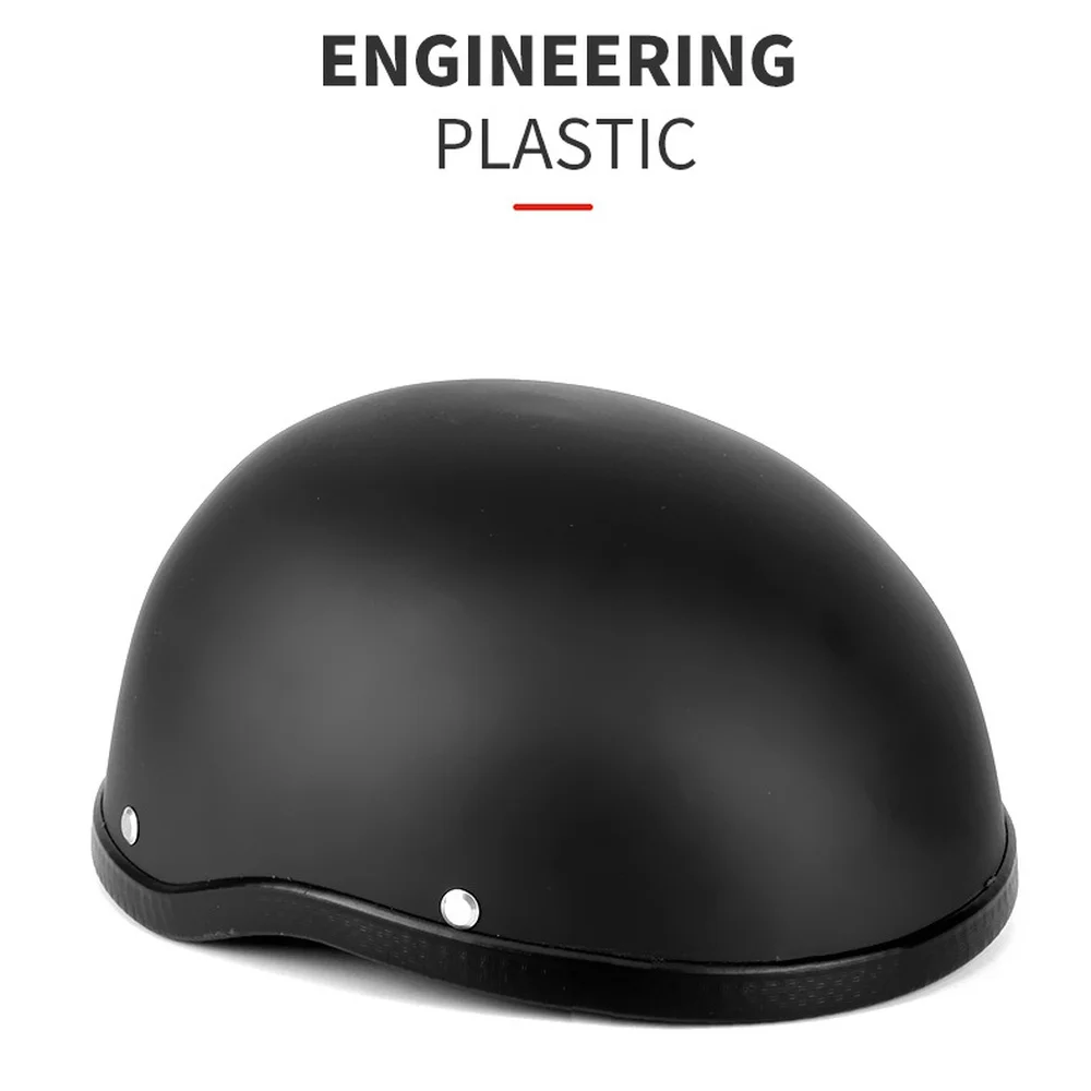 Винтажный мотоциклетный шлем на половину лица винтажный в стиле ретро немецкий