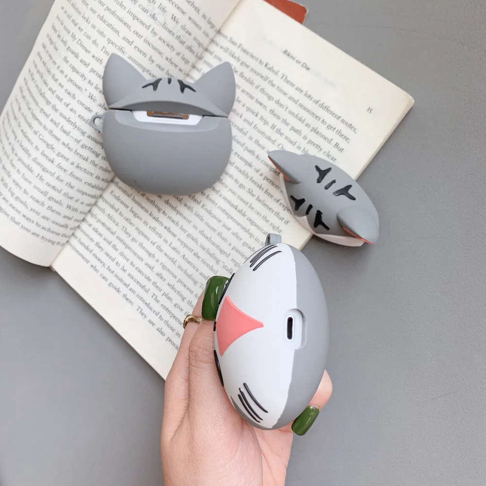CHI 3D мягкий силиконовый милый домашний мультяшный чехол для Airpods милый подарок для Apple Airpods2 Bluetooth наушники чехол