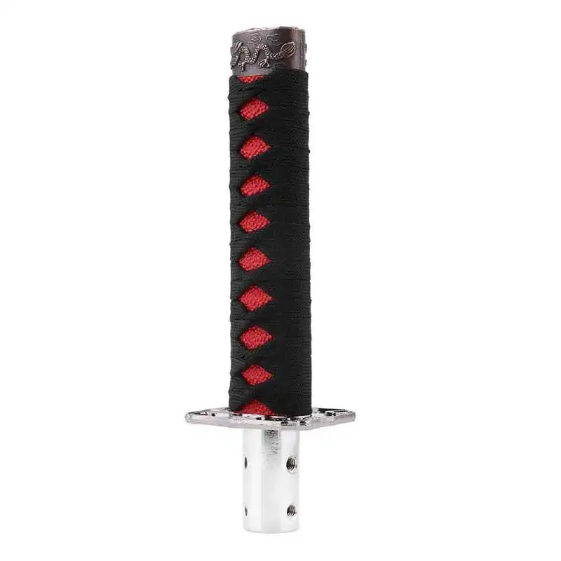 

Sword Shift Knob Car Gear Shift Lever Knob Shifter Universal 200mm Shift Knob with 4 Adapters