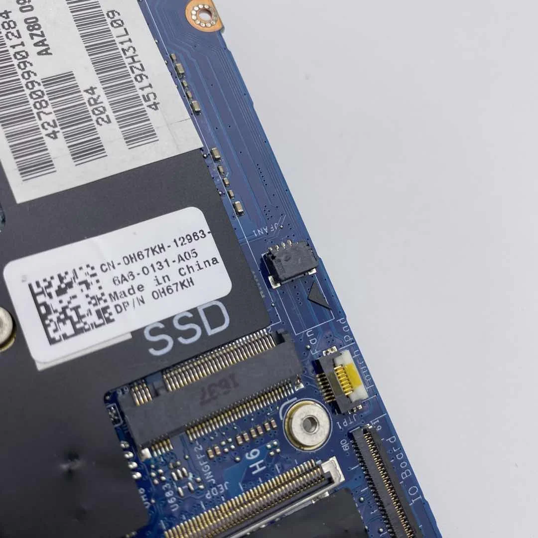 Шели для DELL XPS 13 9350 материнская плата портативного компьютера с I7-6560U 2 ГГц 16 Гб