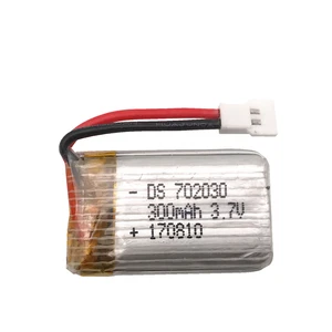 20 шт.лот 3,7 в 300 мАч для E55 Lipo battery FQ777 FQ17W DiFeida DFD F180 FY530 Aircraft 3,7 в 300 мАч 20C Lipo battery
