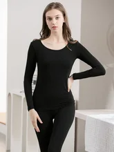 FAKUNTN Winter Warm Thermal Underwear Women Sexy Ladies Intimates Long Women Shaped Sets Female Slim Thermal Shaping Clothes (4)