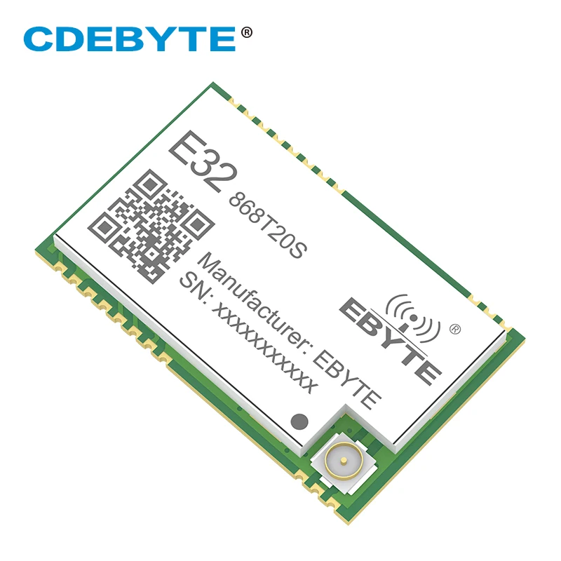 SX1276 LoRa 868 МГц 100 мВт SMD беспроводной трансивер CDEBYTE E32 868T20S TTL передатчик и приемник