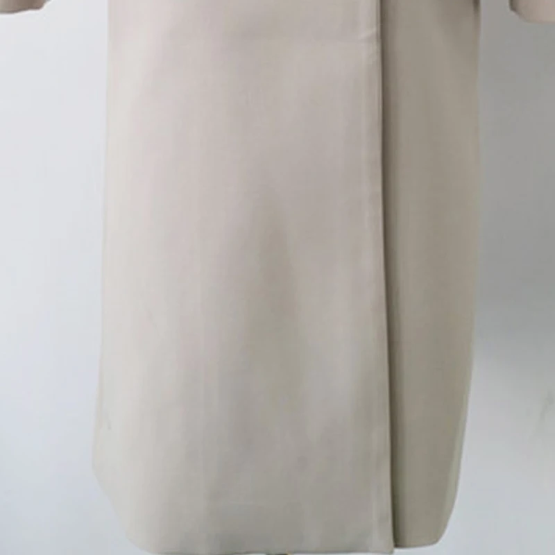 2019 новый осенний элегантный длинный пиджак Женский Повседневный однотонный с