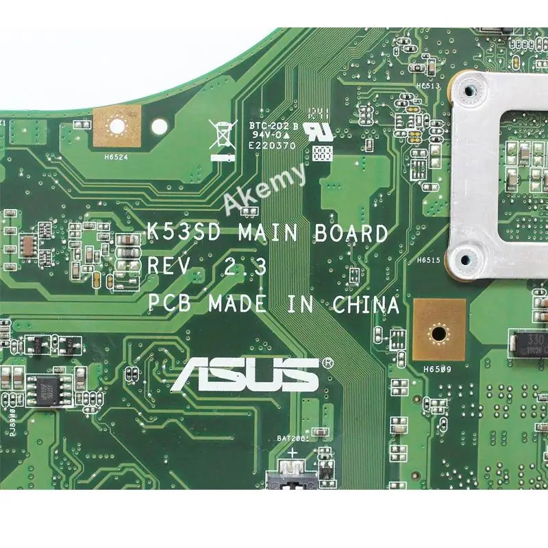 

AK K53E Laptop motherboard for ASUS K53E K53SD K53 A53E A53S X53S X53E P53 Test original mainboard GM