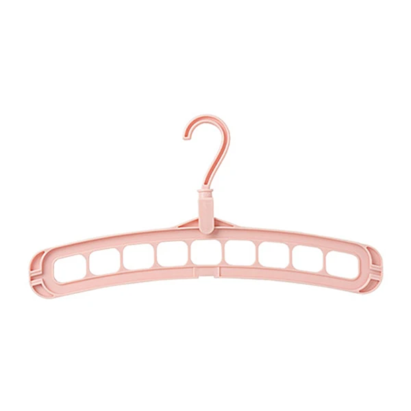 Pink F PP Multifunctional Clothing Hangers Organizer Wardrobe Storage Cabinet Home Clothes Storage Organization Accessories supplies - Цвет: Pink F