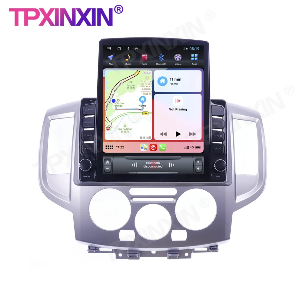 구매 닛산 NV200 2010 + 안드로이드 라디오 무선 카플레이 터치 스크린, 범용 스테레오 수신기 6 + 128G 자동차 라디오 플레이어 테슬라 스타일