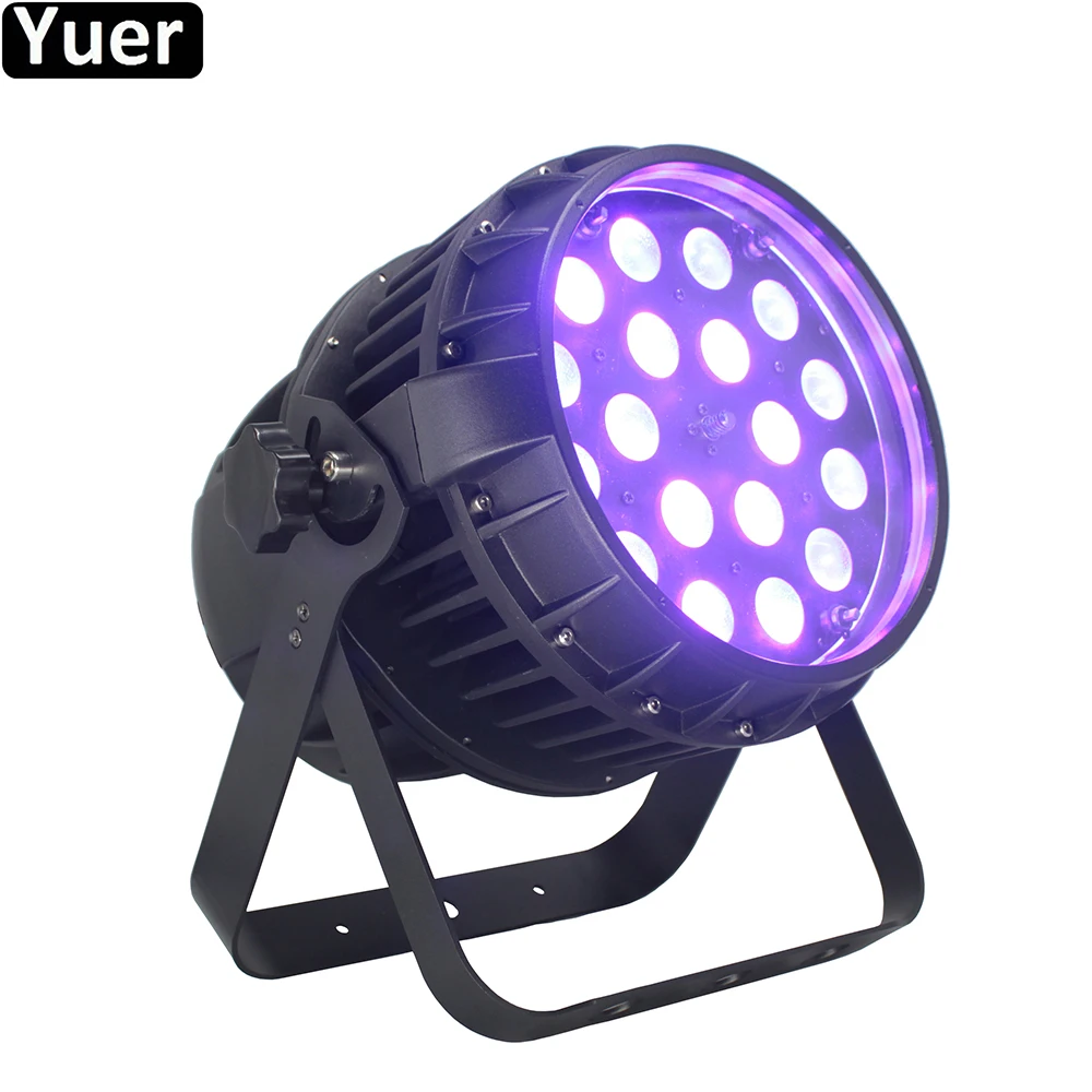 Новый RGBW светодиодный 4в1 водонепроницаемый Zoom Par Светильник 18X10W DMX512 DJ