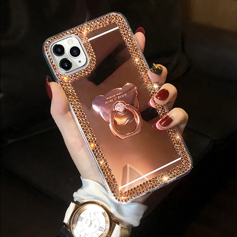 Блестящий зеркальный чехол для телефона Huawei Honor 20S 20 Pro Lite 9X 9i 8Lite 8A 8S 8C 7A 7X Enjoy 10 10S 9 9E