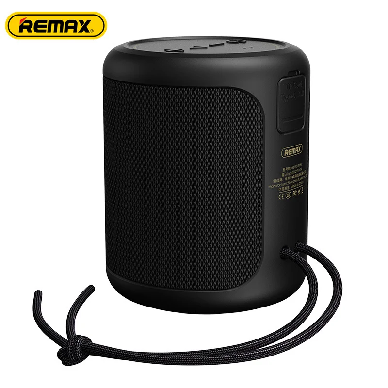 

Remax RB-M56 Dynamic Wireless Speaker BT5.0 Waterpoof Bass Speaker Protable Car Outdoor Bluetooth Support Musicbox TF Card AUX