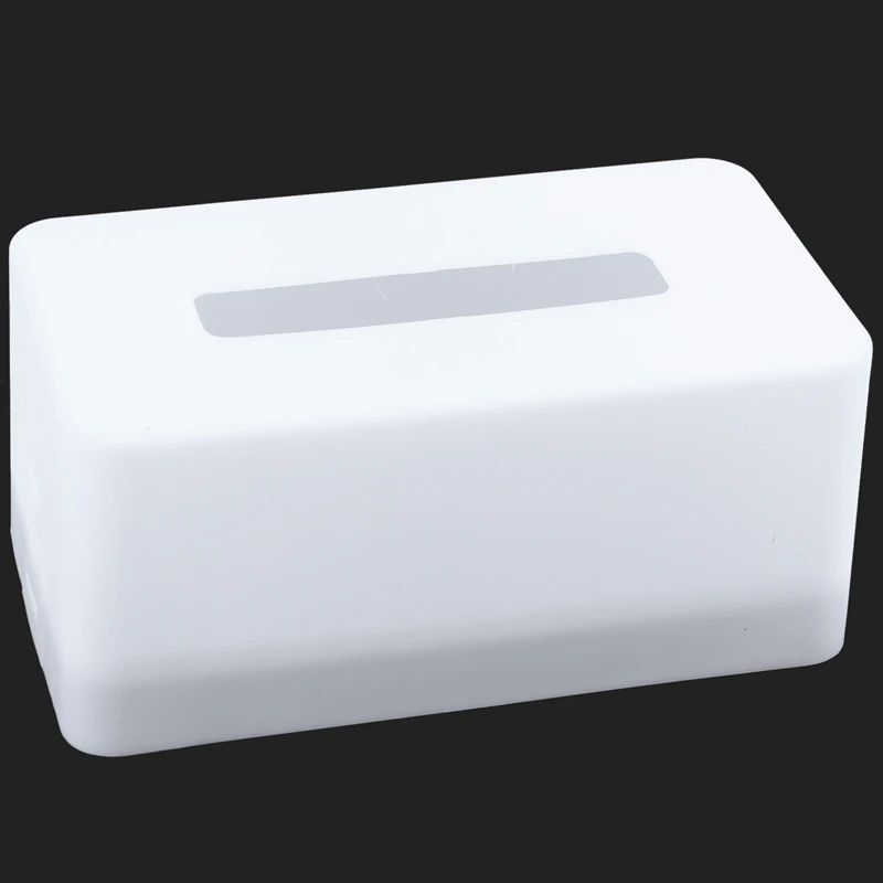 Прямоугольная пластиковая коробка для салфеток держатель туалетной бумаги