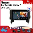 Srnubi Android 10 автомобильный радиоприемник для Toyota Camry 7 XV 50 55 2015-2017 мультимедийный видеоплеер 2 Din 4G WIFI GPS Навигация стерео
