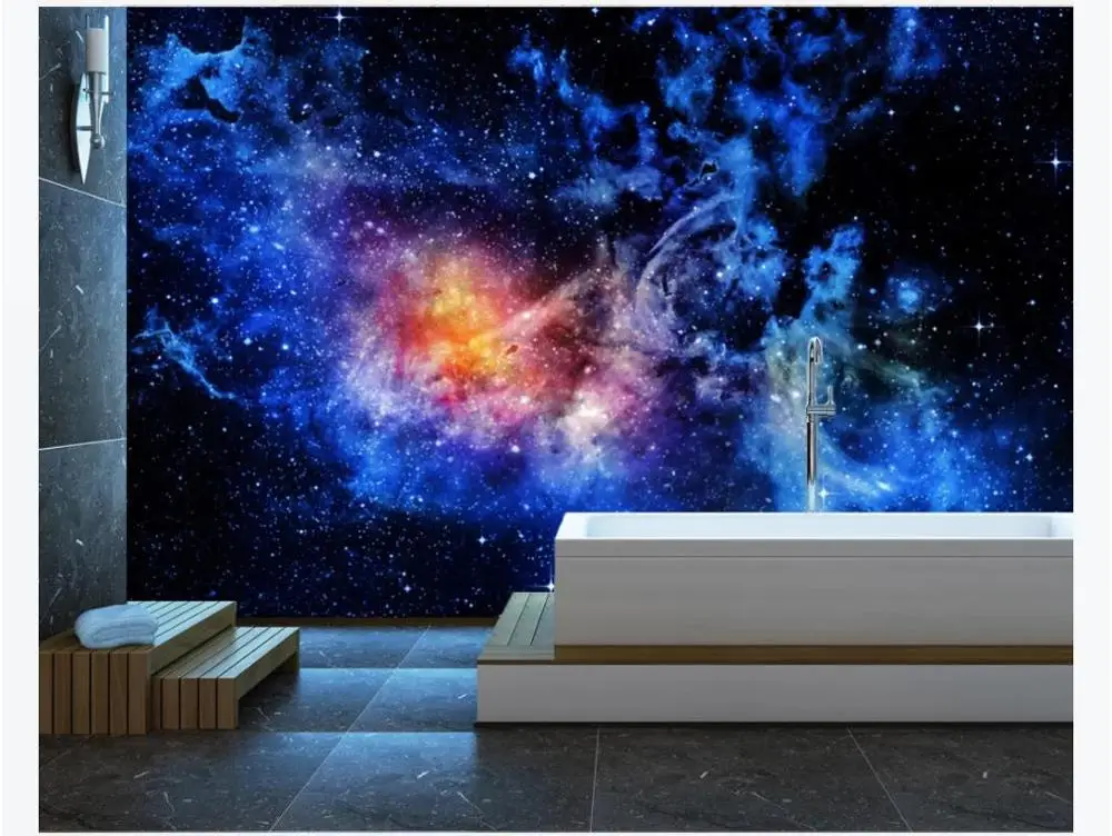 Пользовательские фотообои настенная наклейка мечта Страна Чудес Звездное Небо