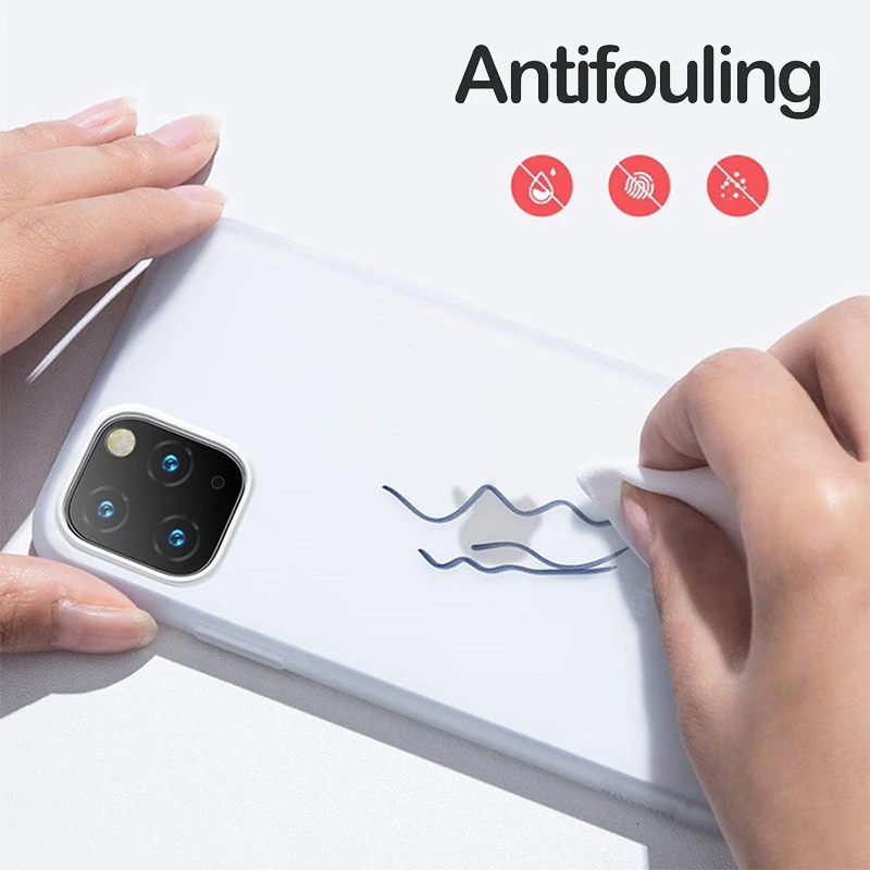 Жидкая эмульсия мягкий силиконовый матовый чехол для телефона iPhone 6S 7 8 6 Plus X XR 11 Pro