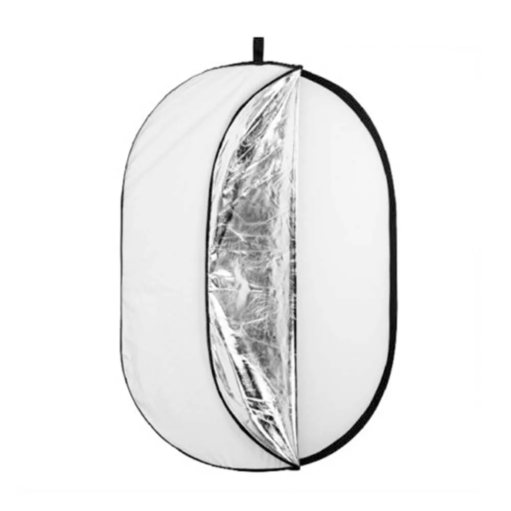 

90X120cm 5in1 Collapsible Oval Photo Reflector Photography Studio Light Disc SLR