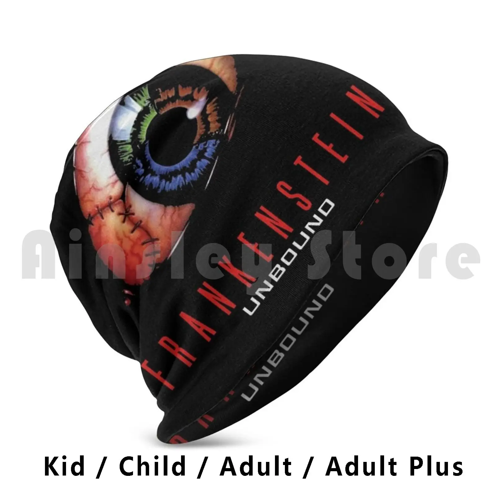 Вязаная Шапка-бини в стиле хип-хоп