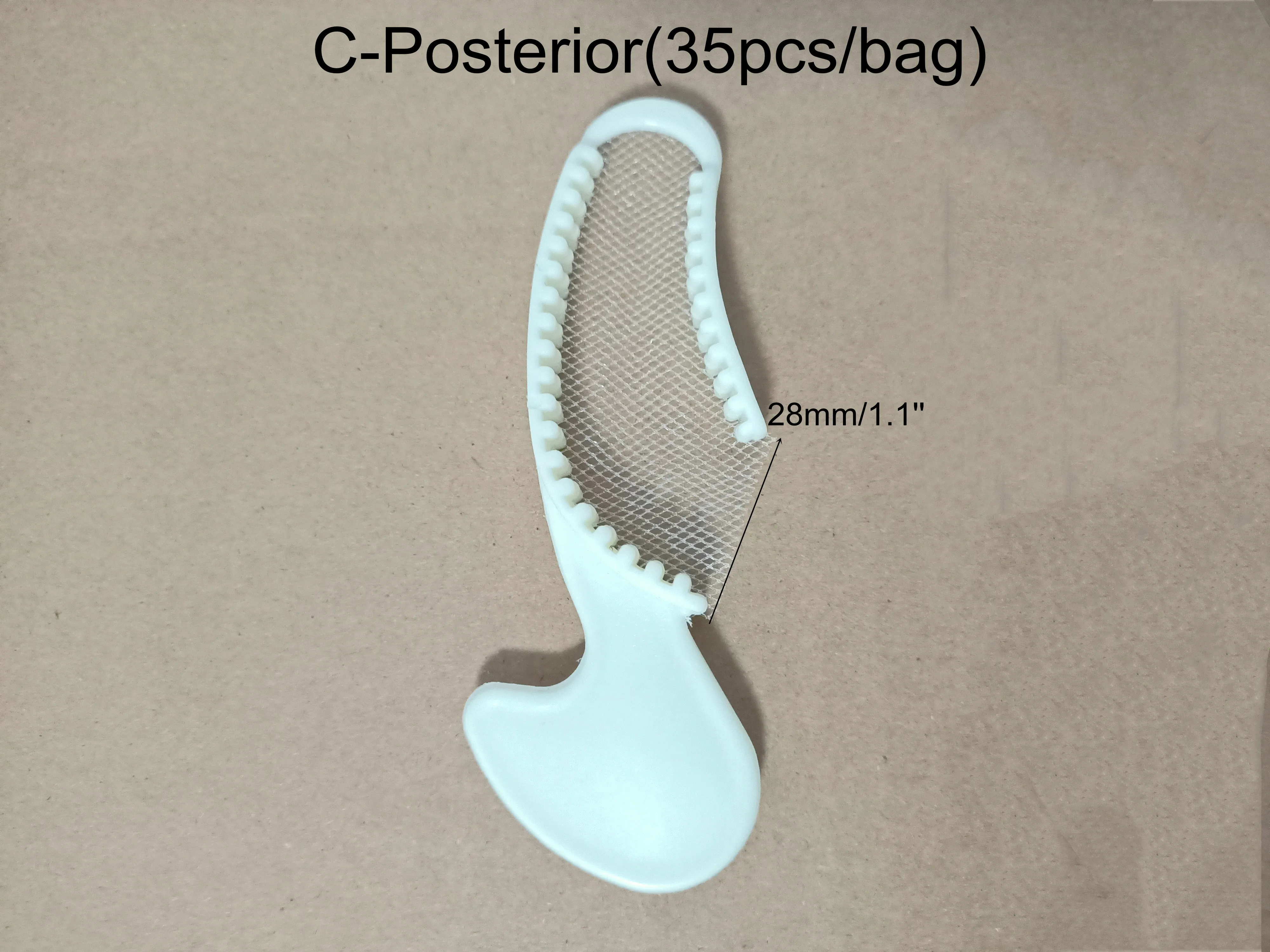 Dental Disposable Impression Net Trays Half Tryas Large Posterior | Teaching Model
