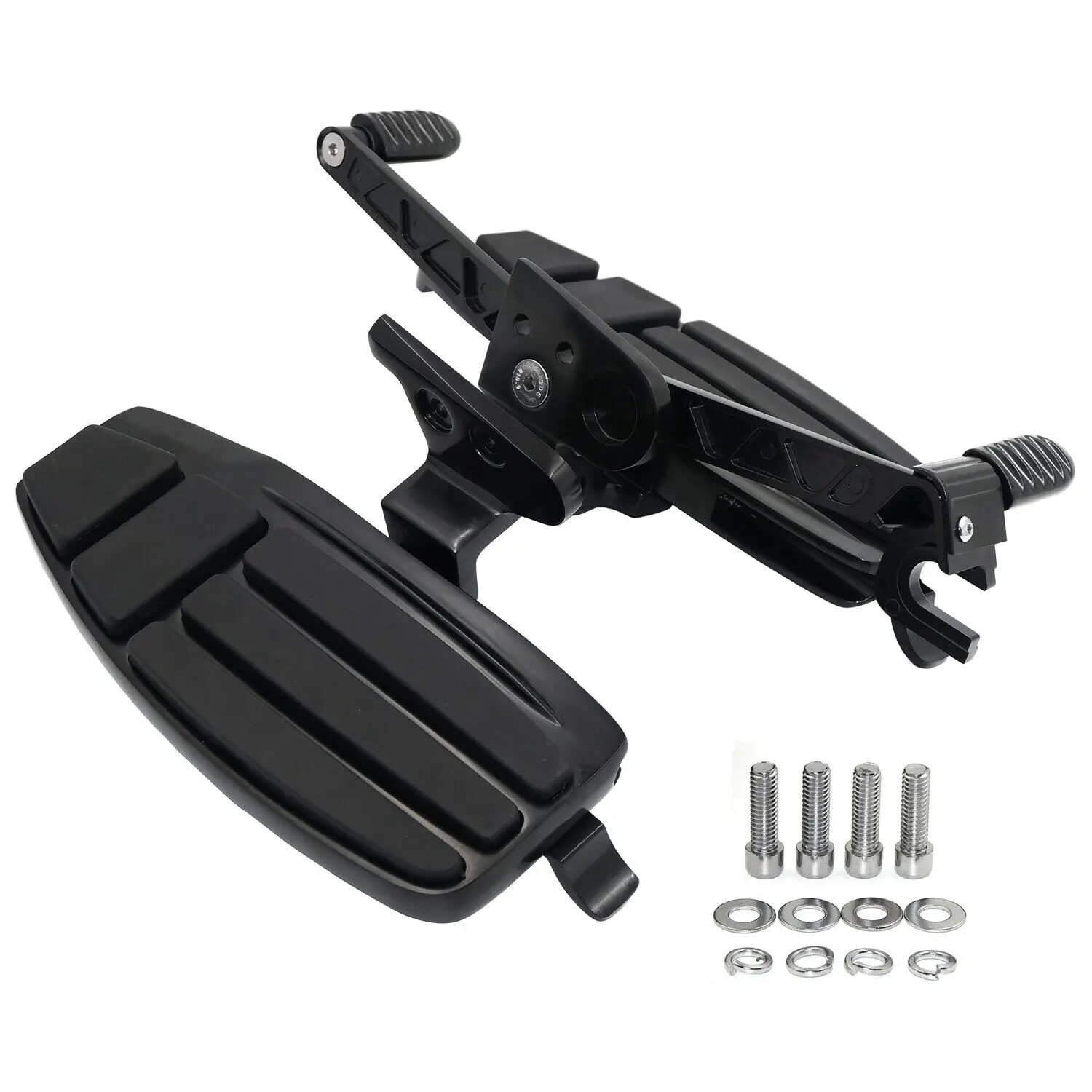 Запчасти для мотоциклов хромированная Напольная доска с передним драйвером и