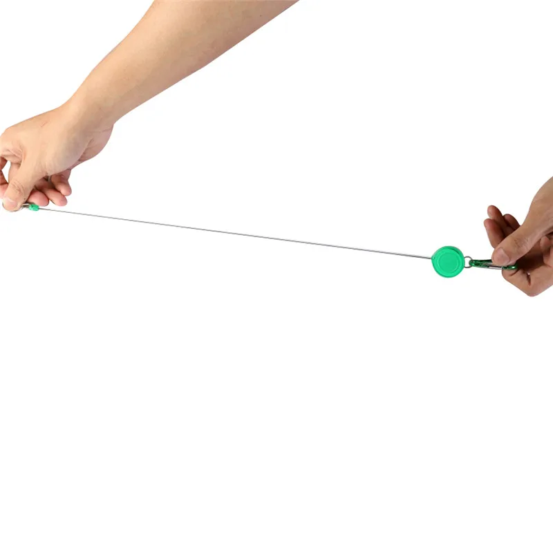 Портативная веревка для ловли нахлыстом измерительные инструменты Ретрактор