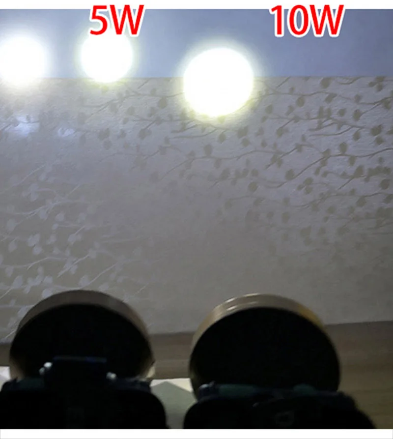 Мощный светодиодный налобный фонарь на голову со встроенным аккумулятором и