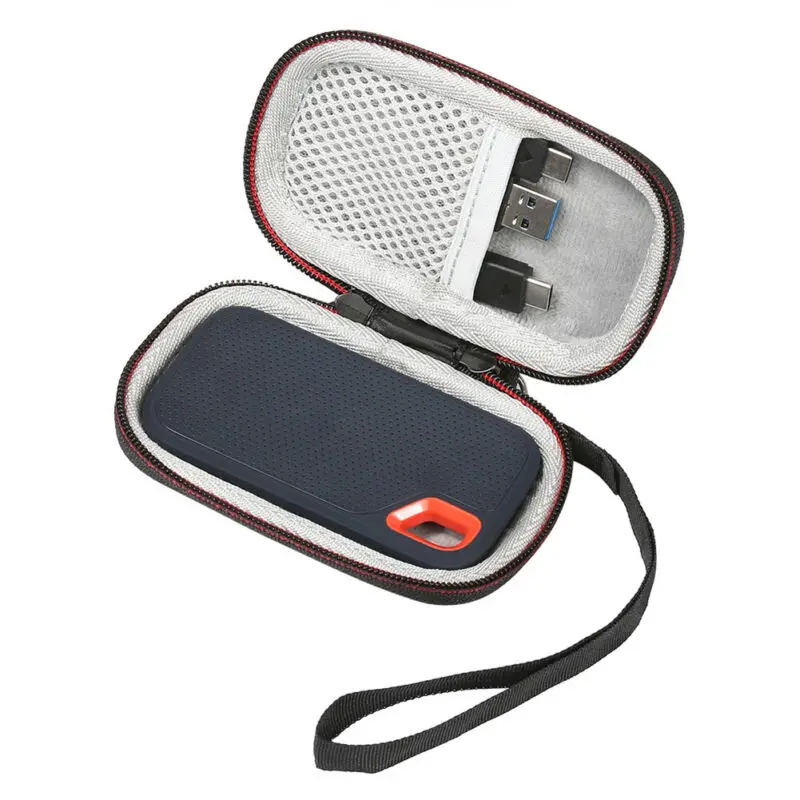 Жесткий Чехол для sandisk 250 ГБ/500 Гб/1 ТБ/2 ТБ Экстремальный портативный SSD SDSSDE60 | Багаж