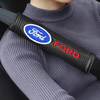 safety belt protector car seat belt cover shoulder guard for ford focus 2 3 4 fiesta mondeo fusion kuga ranger ecosport explorer