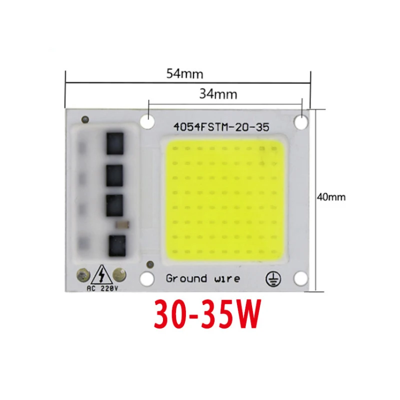 Чип для светодиодной лампы COB 15 Вт 20 30 50 Smart IC 110 в 230 В светодиодный чип
