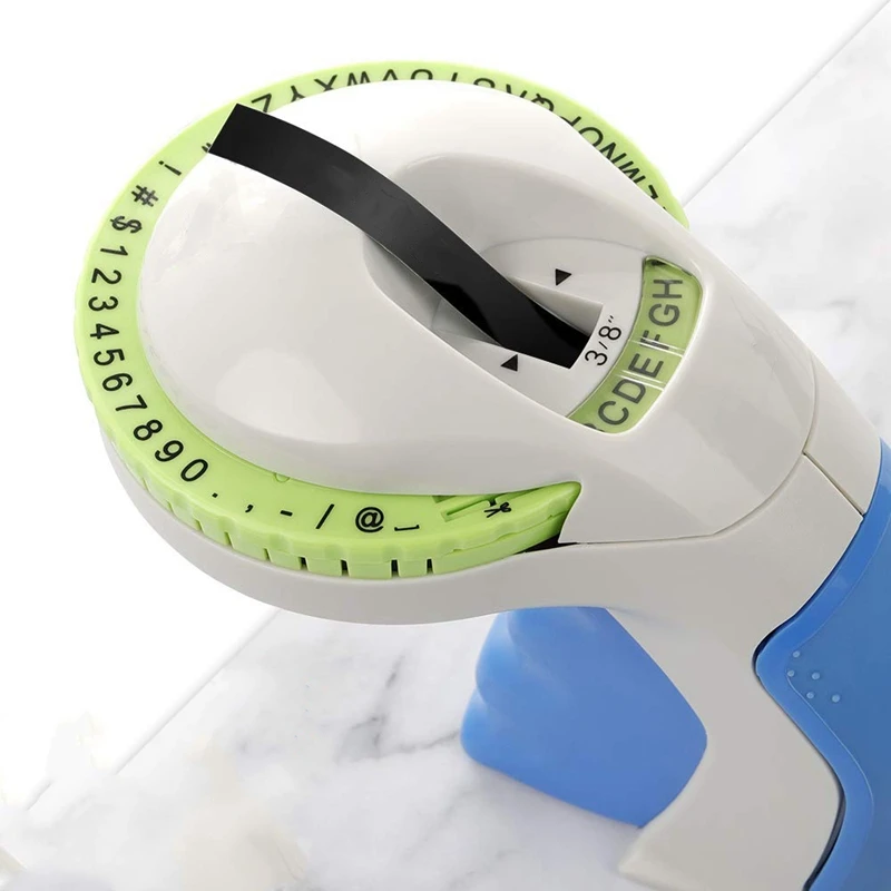 Совместимая лента для этикеток Замена DYMO с тиснением 3/8 дюйма 3D пластиковые