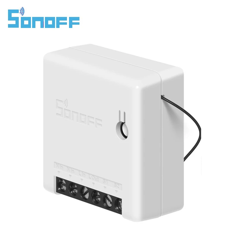 

Itead SONOFF MINI R2 DIY Smart Switch Two Way Switch Wifi Switch Module Via e-WeLink APP Remote Control Work Alexa Google Home