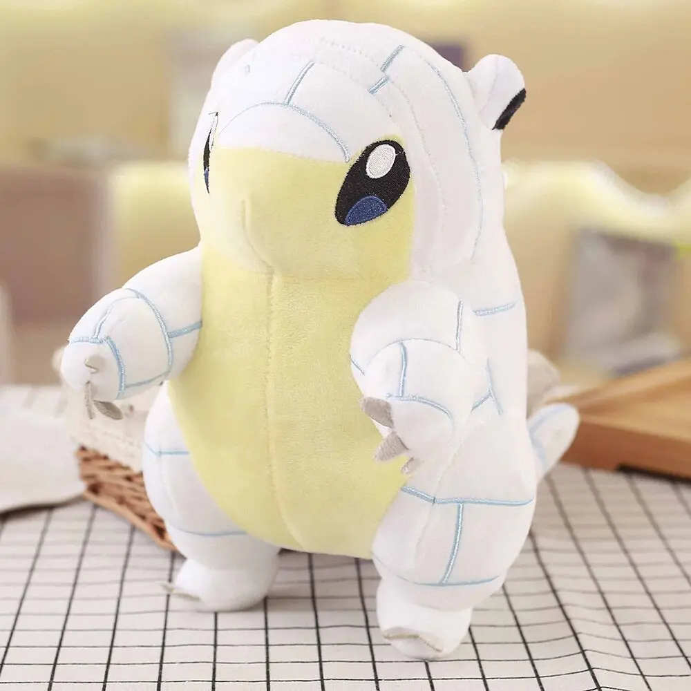 28cm Sandshrew Детектива Пикачу Jigglypuff чармандер Сквиртл плюшевые игрушки мягкие милые захватные машины куклы для детей Забавный подарок - Цвет: 28cm Sandshrew