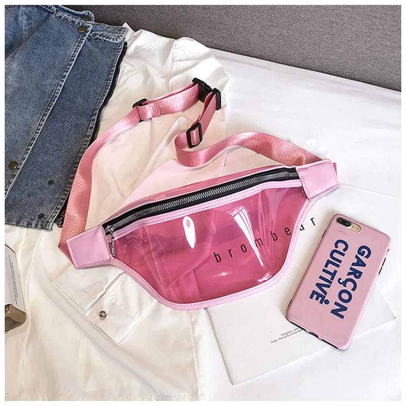 Attra-Yo Новая повседневная модная женская нагрудная сумка из ПВХ через плечо