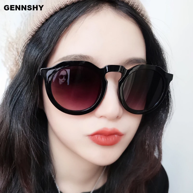 Новые модные пластиковые солнцезащитные очки карамельных цветов женские