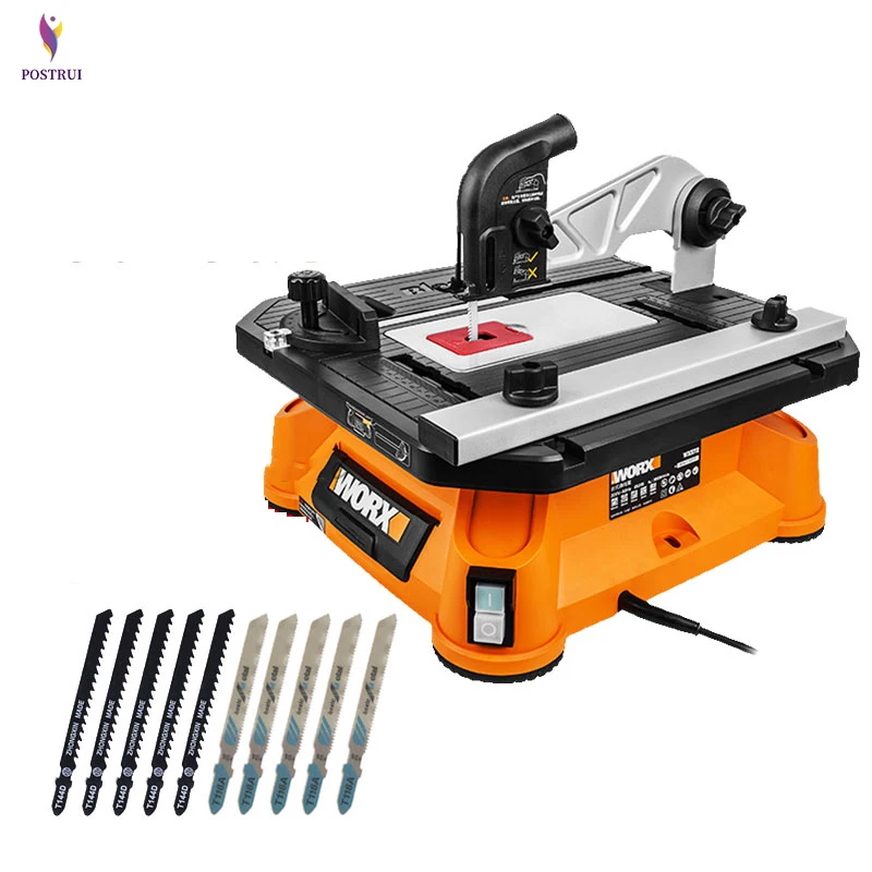 220V Многофункциональный Круглопильный Станок WX572 Jigsaw бензопила автомат для резки