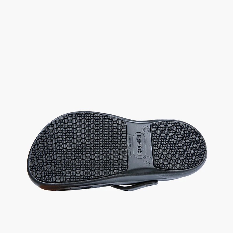 

High Quality EVA Men Chef Shoes Non-slip Waterproof Oil-proof Hotel Kitchen Working Shoes Men Clogs Garden Safety Shoes Black