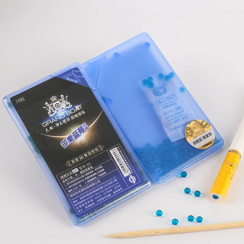 Новинка 70 шт./упак. бусины для сигарет фильтры держатель сигар с фруктовым вкусом