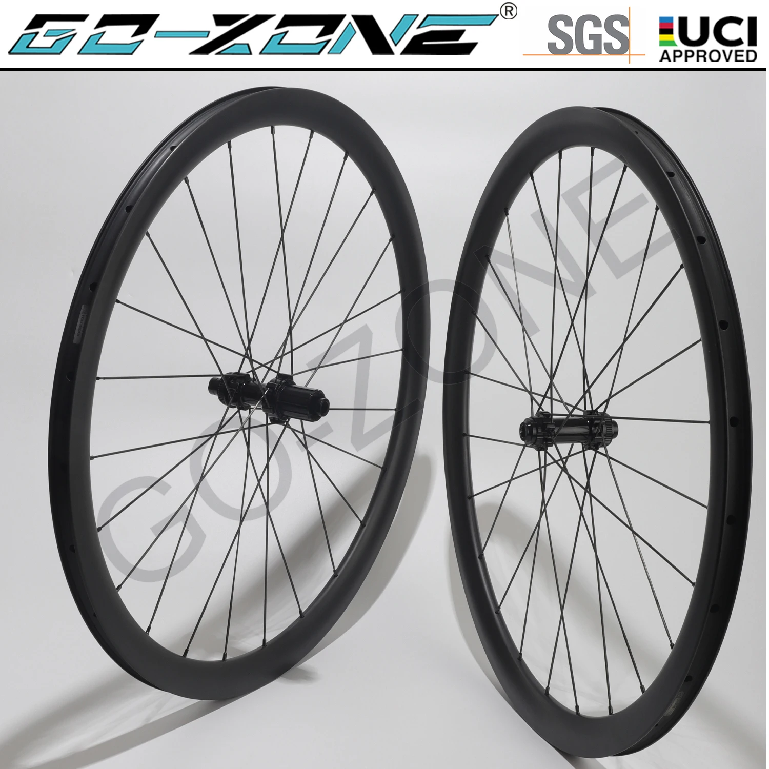 26-миллиметровая клинчерная бескамерная трубчатая карбоновая колесная пара 700c