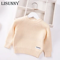autumn winter 2021 baby boys sweater children knitted clothes kids pullover jumper toddler european american style boy 0 5y