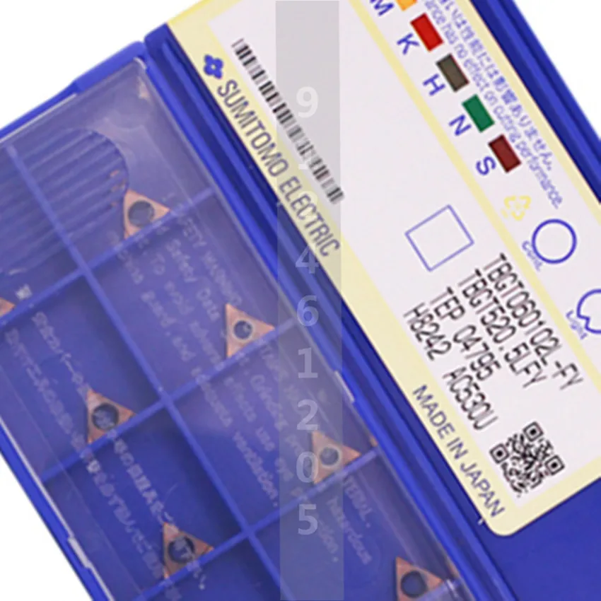 

TBGT060102L-FY AC530U Original SUMITOMO CNC carbide inserts 10PCS/BOX