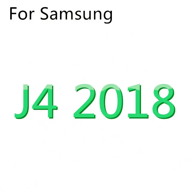 For J4 2018 Жидкостный Мягкий силиконовый чехол для телефона для Samsung Galaxy S8 S9 S10 плюс S7 край J4 J6 J8 A6 A7 A8 A9 J3 J5 J7 A3 A5 A7 - Цвет: For J4 2018