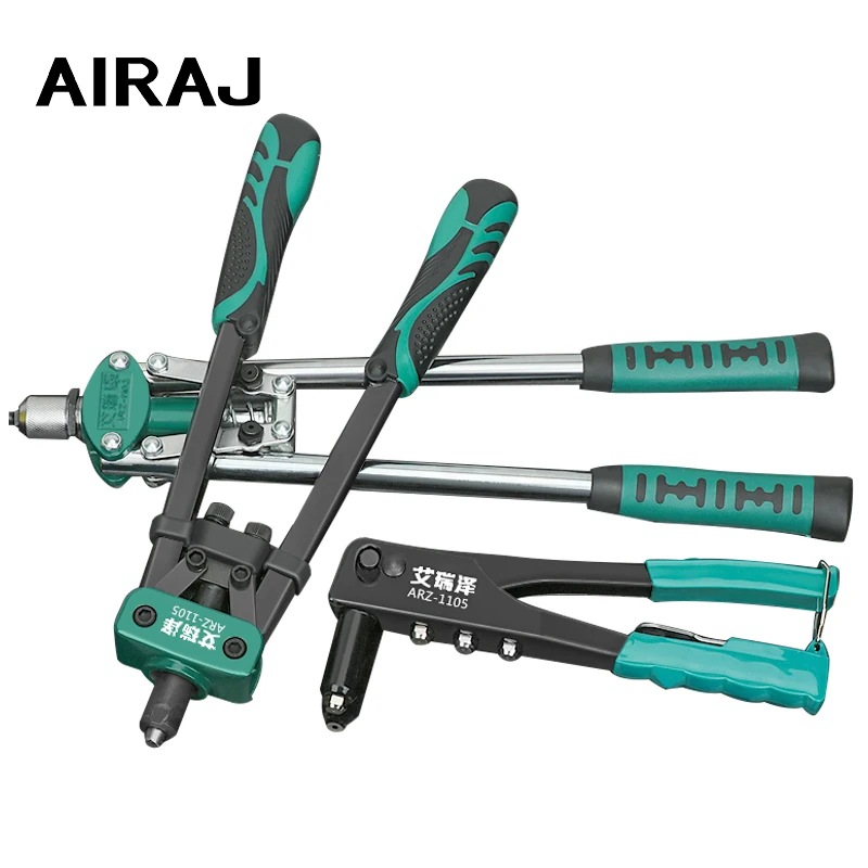 AIRAJ 17-дюймовый Heavy Duty с двойной ручкой клепальный молоток Промышленный Автоматический заклепочный инструмент ручной клепки M3.2 M4.0 M4.8