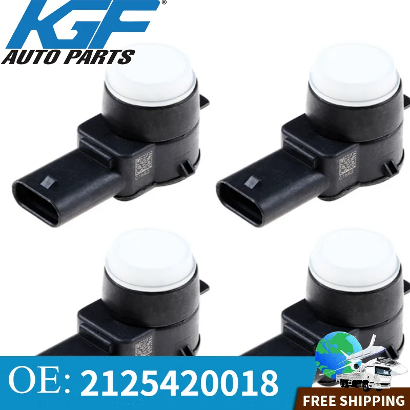 

4PCS New PDC Parking Sensor For Mercedes W221 C216 A B E S Class ML C S CL SLS SLK E 2125420018 0263003616 A2125420018