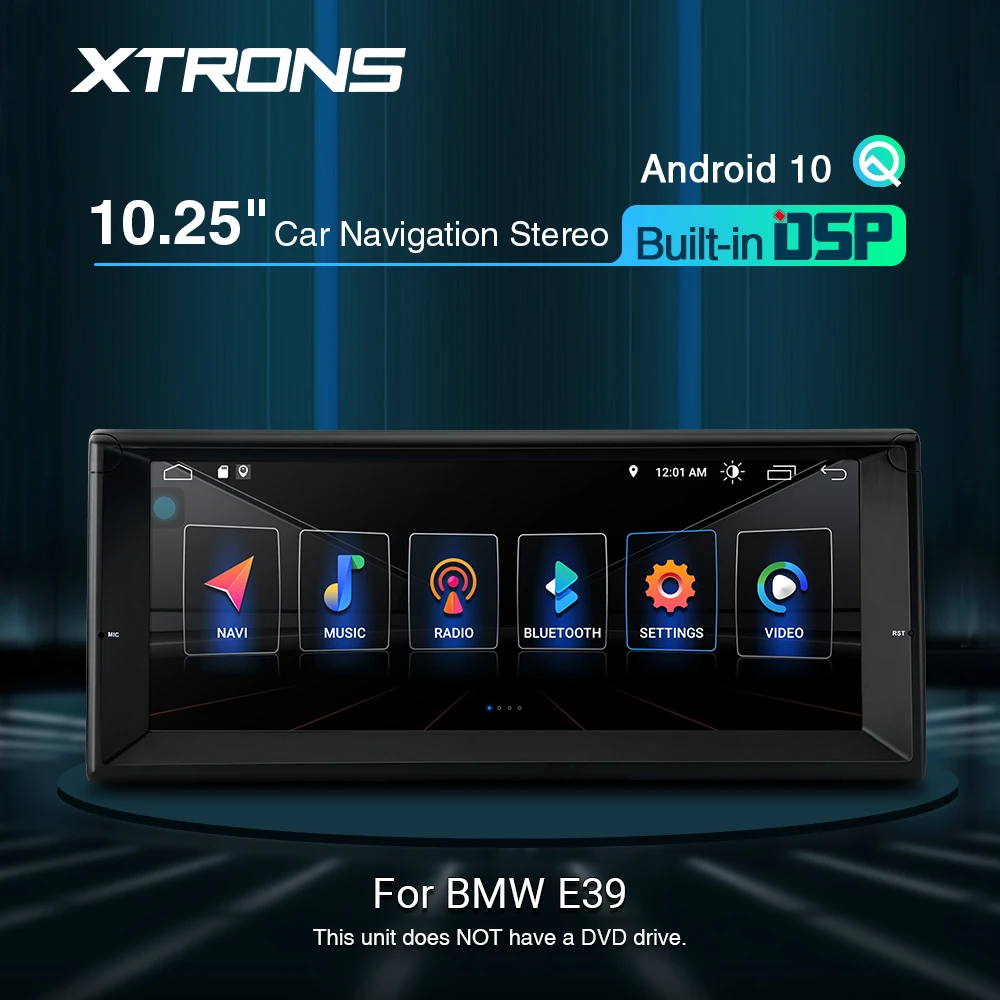 XTRONS 10 25 ''Android автомобильный стерео плеер GPS навигация RCA DSP для BMW 7 серии E38 1994 2001