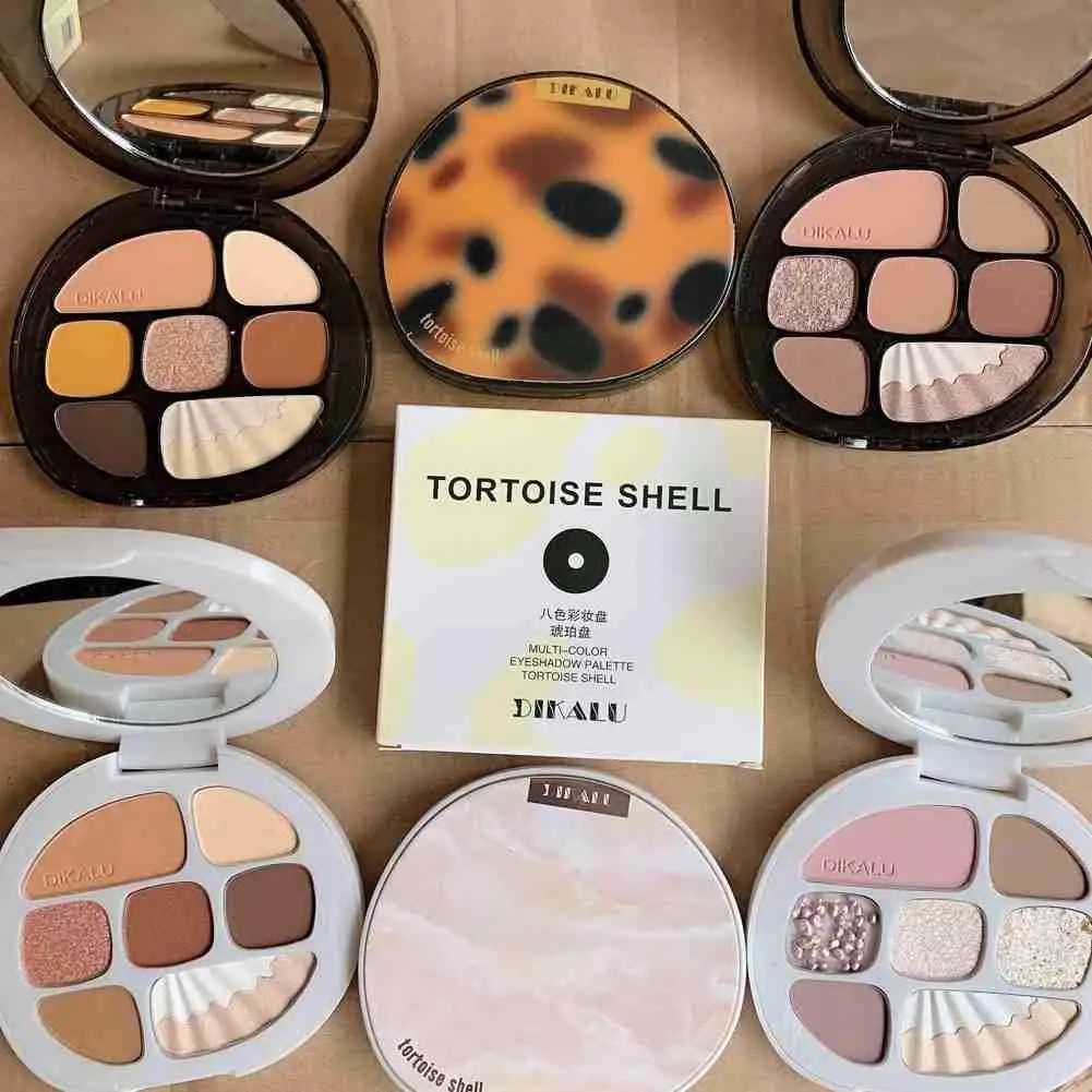 

Multi-Color Eye Shadow Palette 8 Colors Matte Shimmer Beauty Cosmetic Blush Highlighter Face Make Makeup Women Eye Up Glitt W4Y1