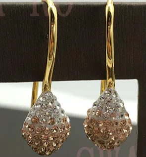 

2020 New High Quality Funny Gold And Pink Necklace Pendant Set Elegant Jewelry An Engagement Gift