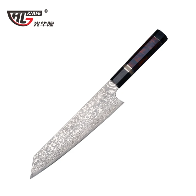 

GHL Kitchen Knives Japanese VG10 Chef Knife Cleaver Slicing Knife Fish Bread Meat Friut Filleting Paring Salmon Cooking Tool