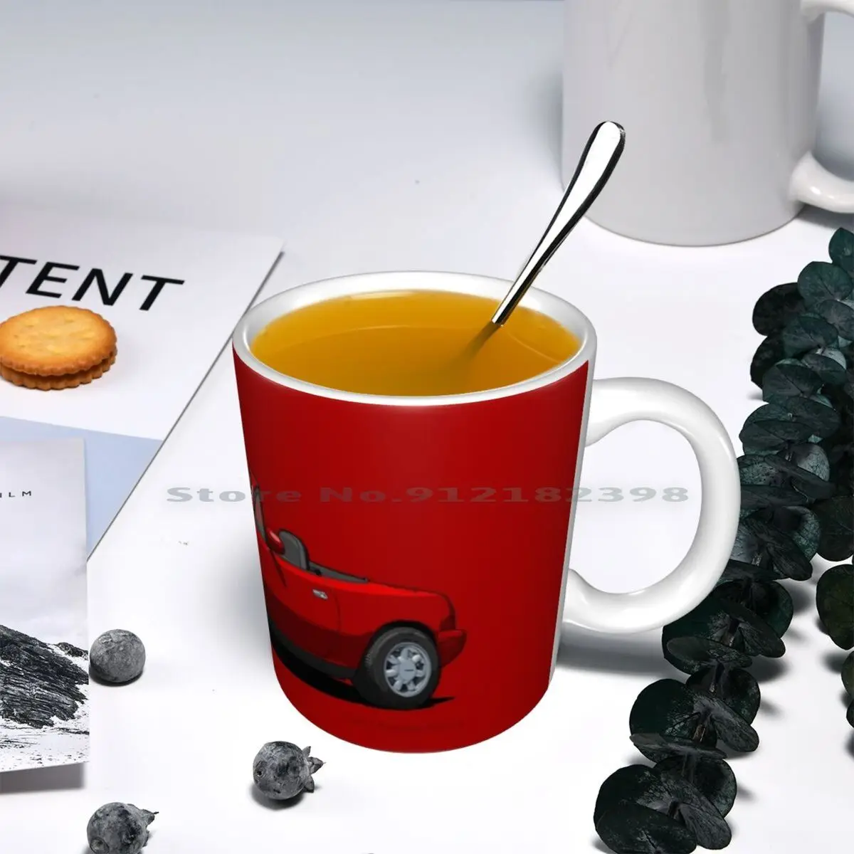 Классические красные керамические кружки Mazda Mx-5 Miata кофейные чашки кружка для