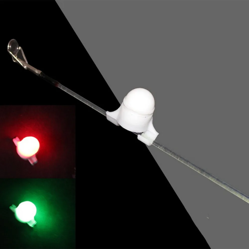 2 шт./компл. Для рыбалки мигающий светодиодный сигнальный светильник на открытом