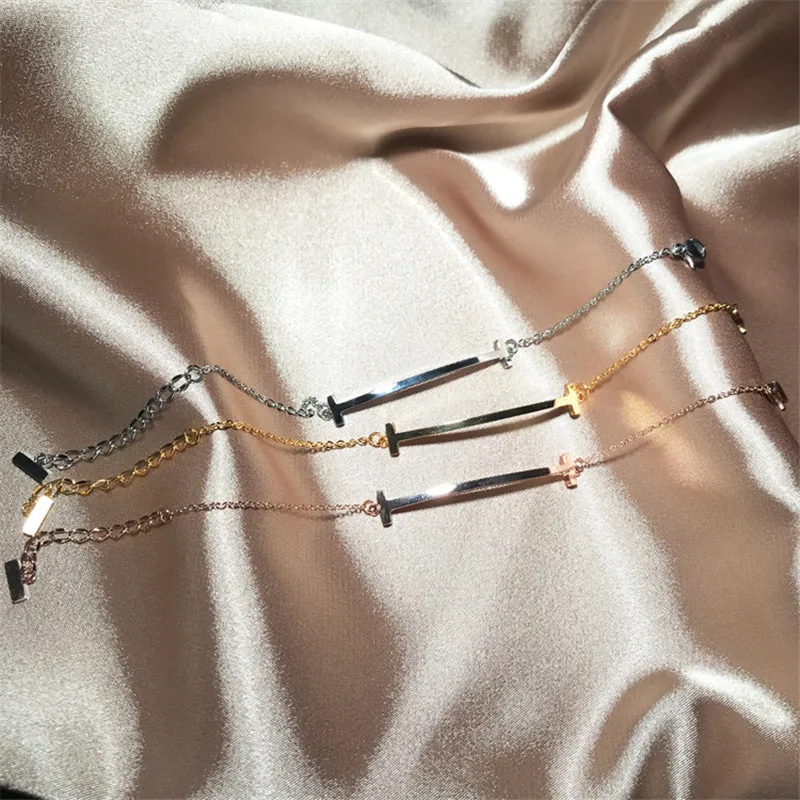 YUN RUO модный розовый Золотой Классический смайлик браслет женщина подарок на день