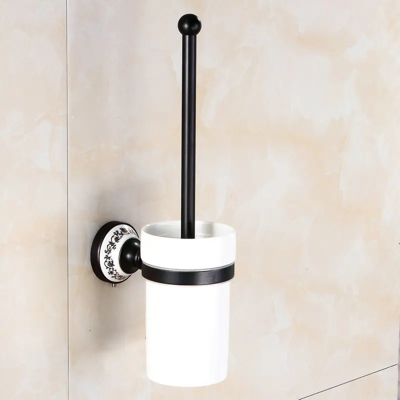 Масляный Черный Бронзовый Матовый аксессуар для ванной комнаты Полка полотенец