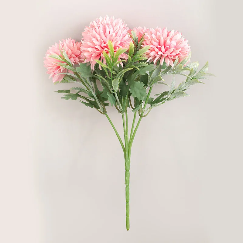 Flower Decoration Wedding Fine Artificial Flowers Chrysanthemum | Дом и сад